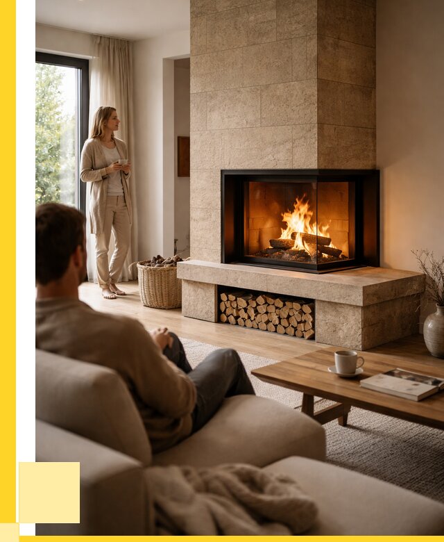 Угловые камины из кирпича установка в Когалыме от 155070 р. ЭриданКгл