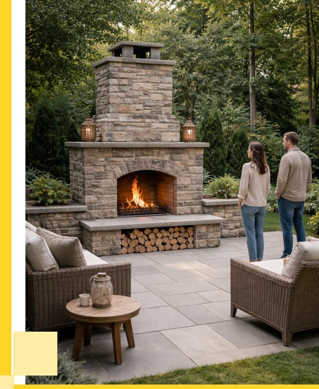 Уличные камины из кирпича в Когалыме от 155070 р. | ЭриданКгл