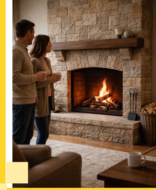 Каменные камины на заказ в Когалыме от 186084 р. | ЭриданКгл