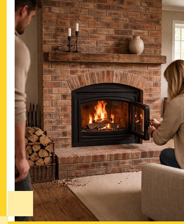 Кирпичные камины под ключ в Когалыме от 155070 р. | ЭриданКгл