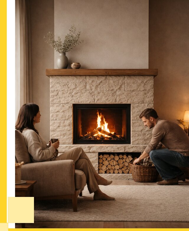 Камины для дома в Когалыме под ключ от 155070 р. | ЭриданКгл