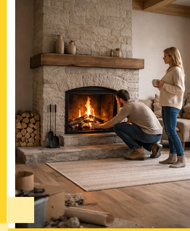 Камины для загородного дома в Когалыме от 361830 р., ЭриданКгл