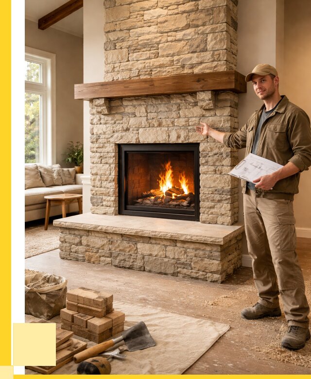 Камины под ключ в Когалыме от 186084 р. | ЭриданКгл — установка