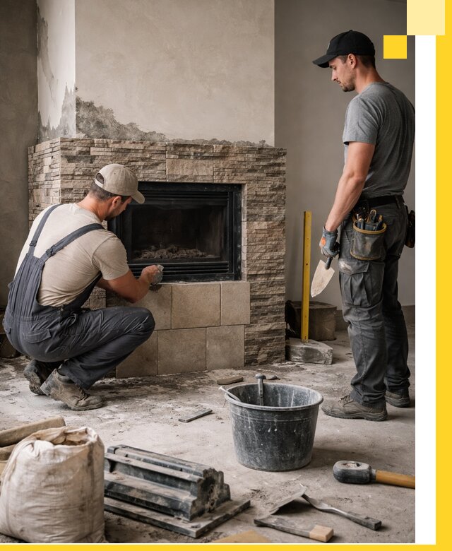 Камины под ключ в Когалыме: проект, изготовление и монтаж