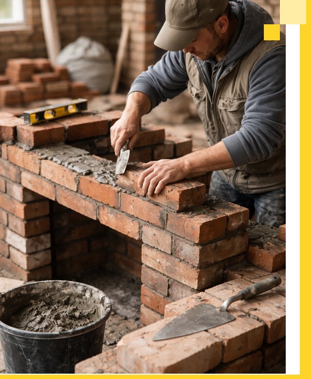 Кладка каминов под ключ в Когалыме профессиональная отделка и монтаж