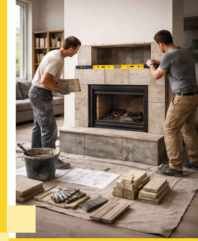 Монтаж каминов и установка в Когалыме от 46521 р. | ЭриданКгл