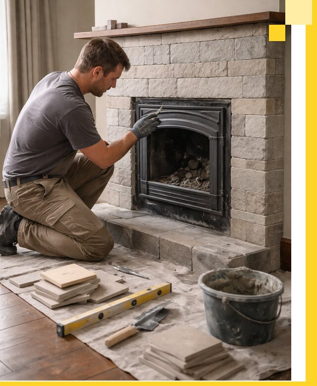 Профессиональный ремонт каминов в Когалыме восстановление и сервис