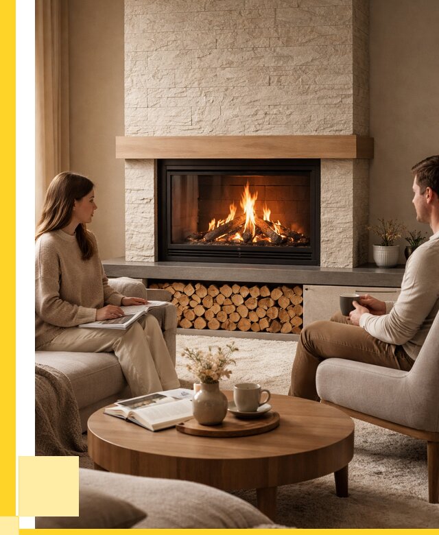 Камины со стеклом в Когалыме от 186084 р. | ЭриданКгл — топки 3 стекла