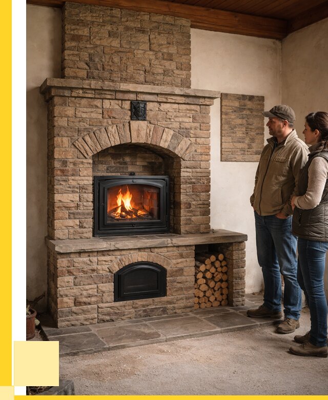 Кирпичная печь под ключ в Когалыме от 155070 р. | ЭриданКгл