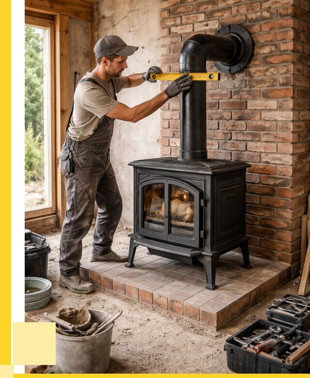 Монтаж печей установка банной печи в Когалыме от 15507 р. | ЭриданКгл