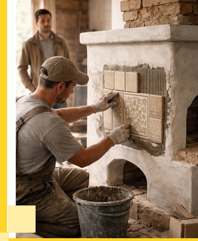 Отделка печей и банных печей в Когалыме от 36183 р. | ЭриданКгл