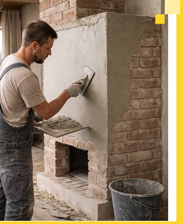 Отделка печей и облицовка каминов в Когалыме под ключ