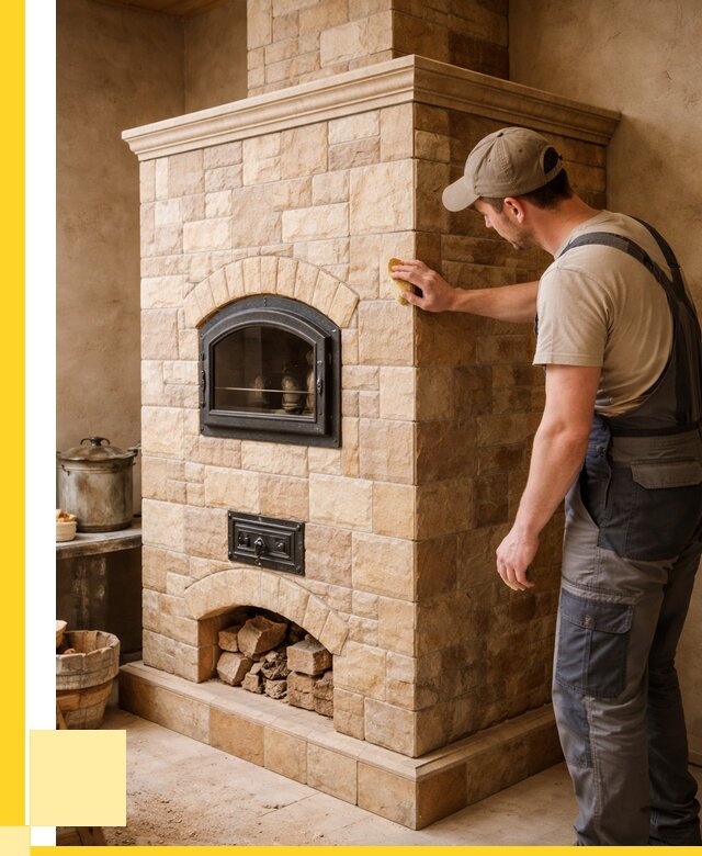 Облицовка печей в Когалыме от 4652 р. под ключ | ЭриданКгл