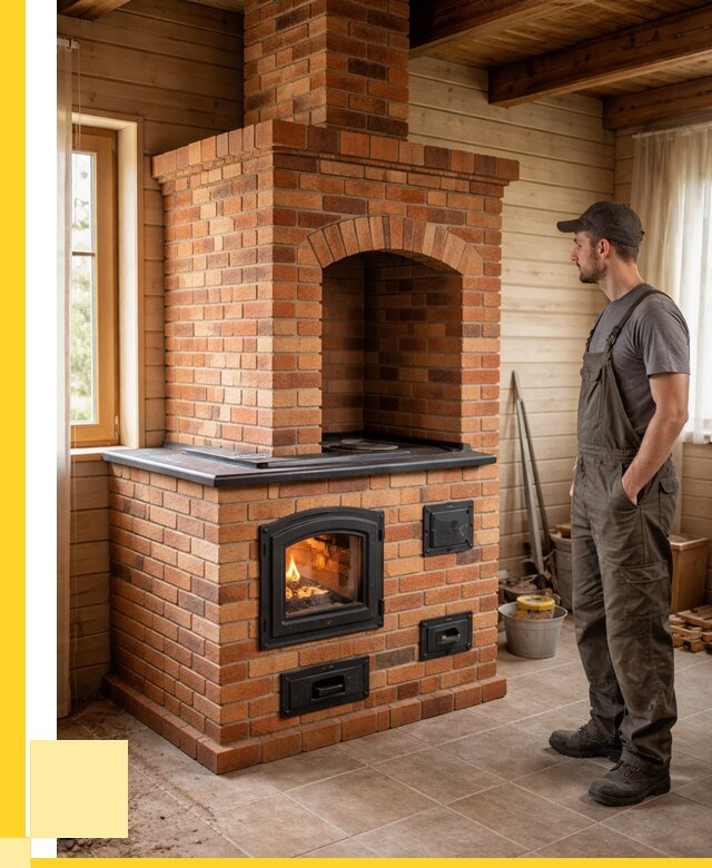 Кирпичные печи в Когалыме: купить от 155070 р. | ЭриданКгл