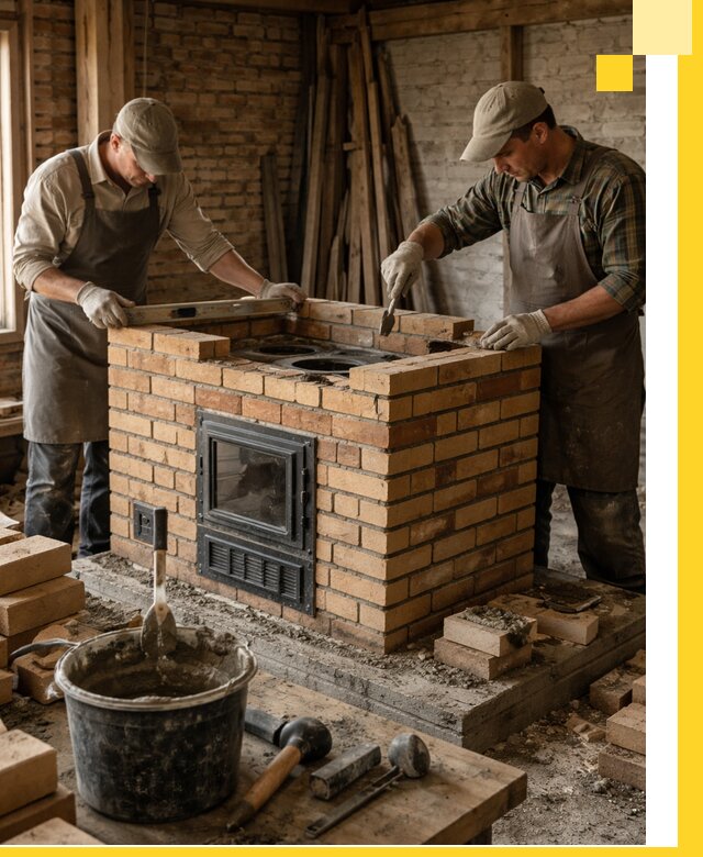 Изготовление и установка варочных печей под ключ в Когалыме