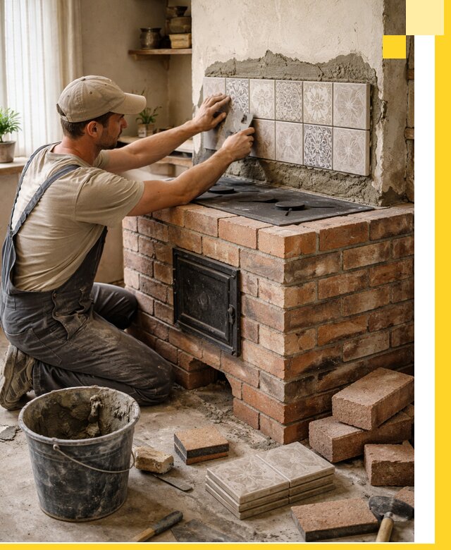 Печи с плитой на заказ монтаж гарантия и сервис в Когалыме