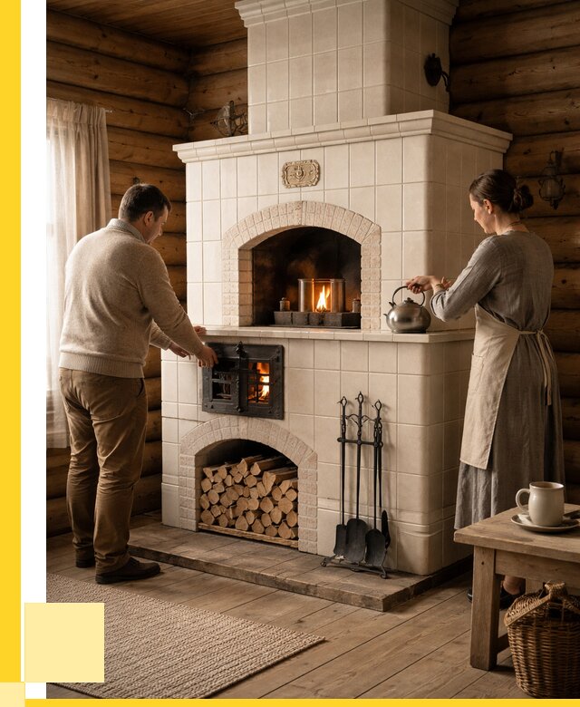 Русские печи в Когалыме: установка от 155070 р. ЭриданКгл