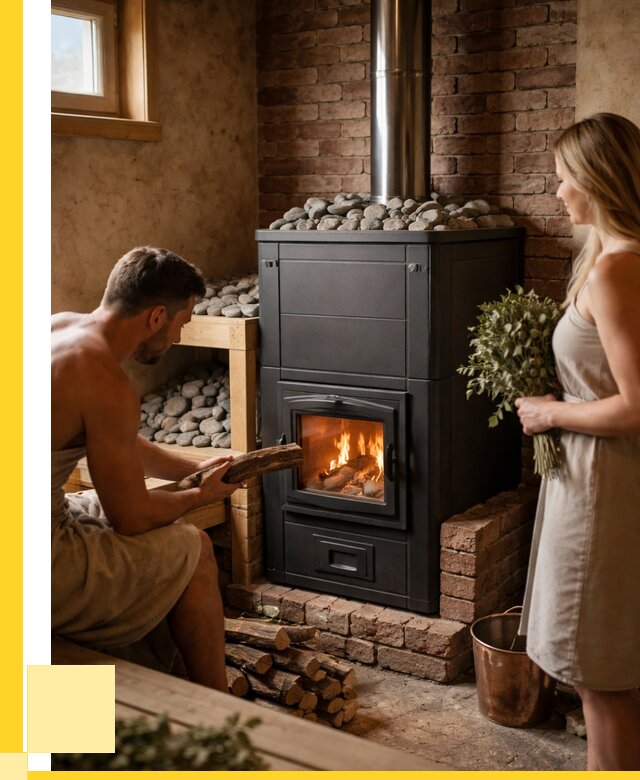 Кирпичная печь для бани на заказ в Когалыме от 56859 р. | ЭриданКгл