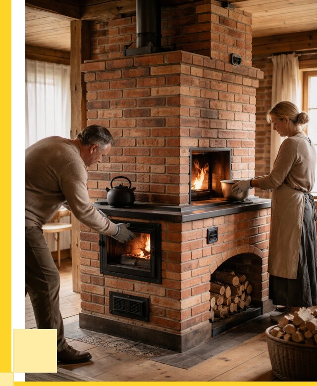 Печи для загородного дома под ключ в Когалыме от 82704 р. | ЭриданКгл