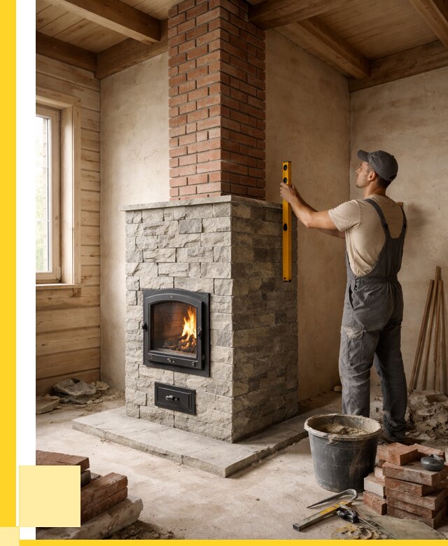 Печи и дымоходы под ключ в Когалыме от 46521 р., ЭриданКгл