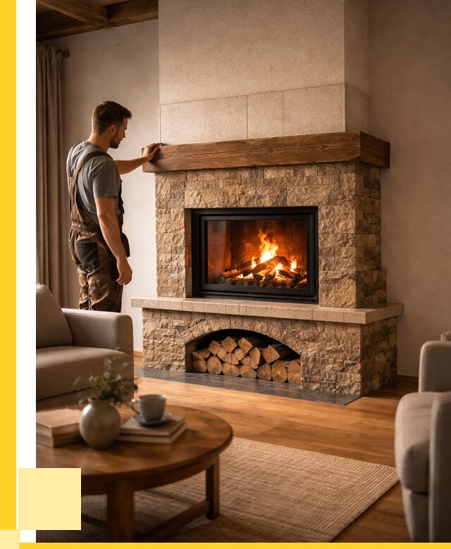 Печи камины для дома под ключ в Когалыме от 56859 р. | ЭриданКгл