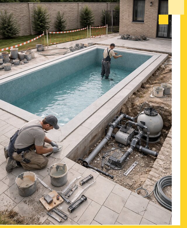 Строительство бассейнов под ключ в Когалыме: проекты и монтаж