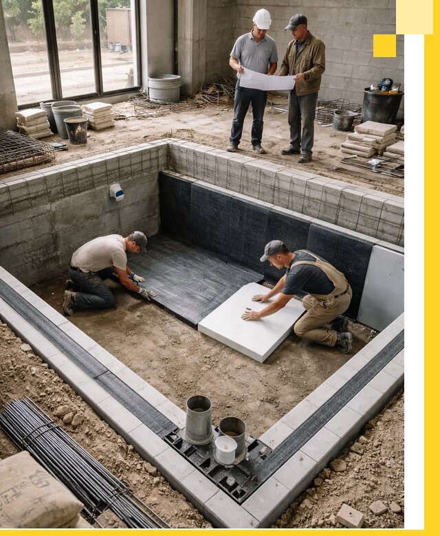 Проекты частных и общественных бассейнов под ключ в Когалыме