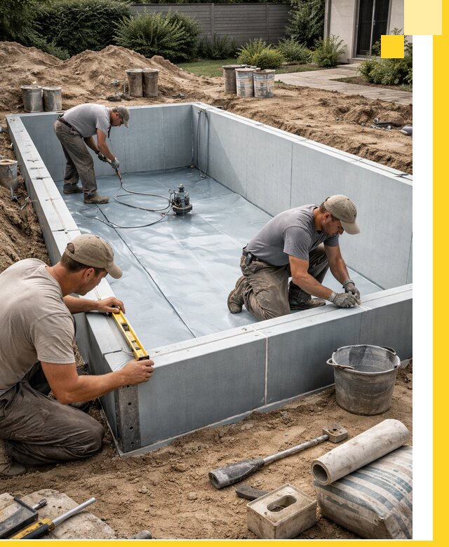 Профессиональный монтаж бассейнов под ключ в Когалыме с гарантией