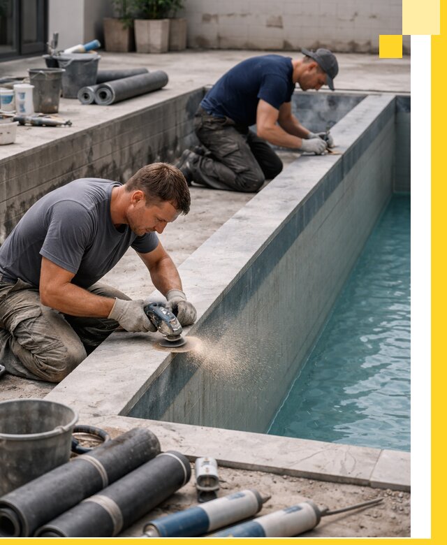 Профессиональный ремонт бассейнов под ключ в Когалыме