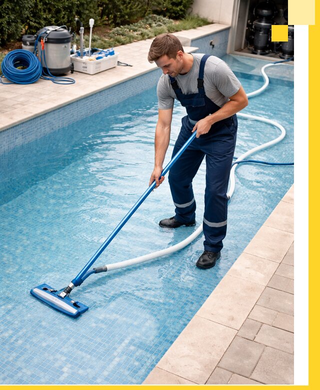 Профессиональная чистка бассейнов и фильтров в Когалыме под ключ