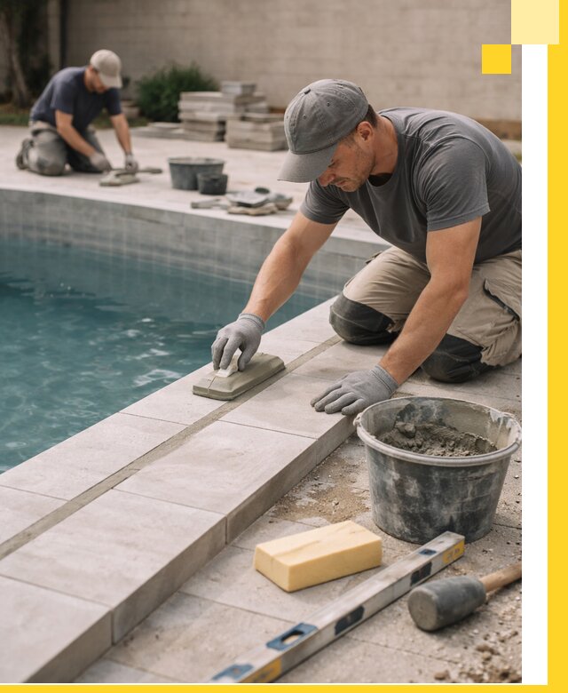 Отделка бассейнов в Когалыме: декоративная отделка и гидроизоляция