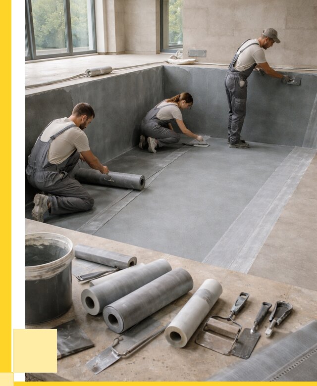 Гидроизоляция бассейнов в Когалыме от 2068 р., ЭриданКгл