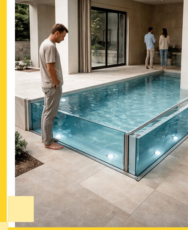 Стеклянные бассейны в Когалыме от 1240560 р. | ЭриданКгл — мозаика