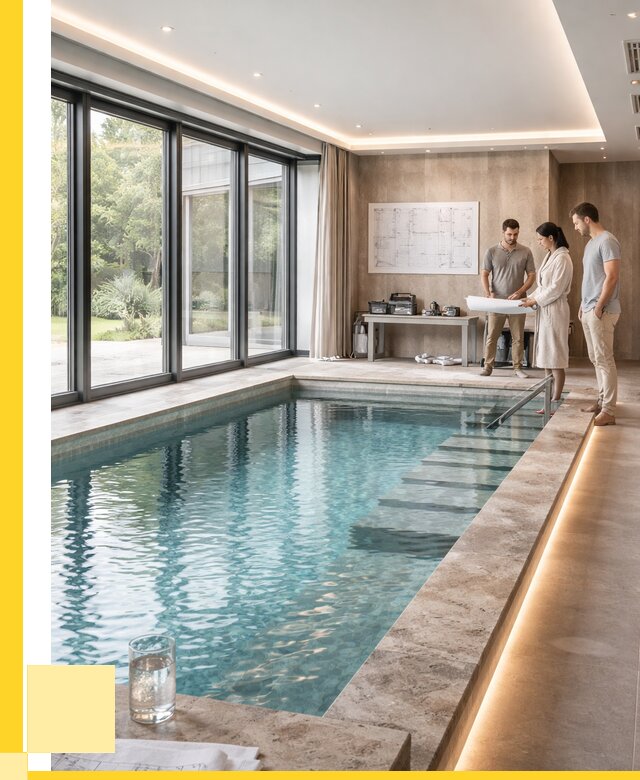 Закрытые бассейны под ключ в Когалыме от 2584500 р. | ЭриданКгл