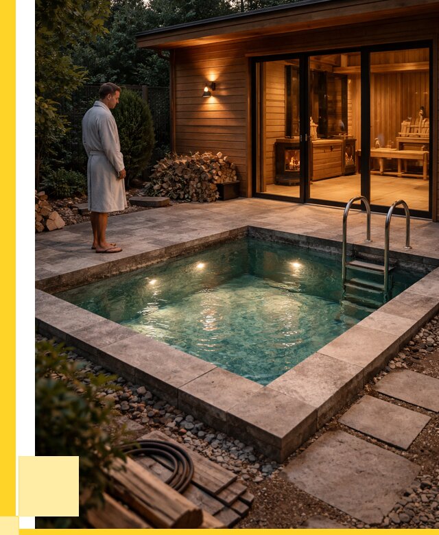 Бани с бассейном под ключ в Когалыме от 98211 р. | ЭриданКгл