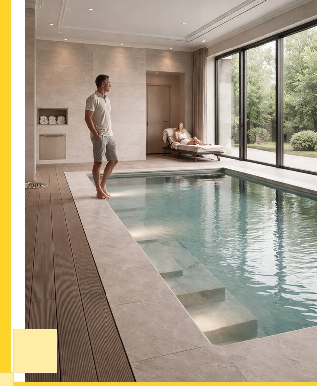 Бассейны в коттедже под ключ в Когалыме от 1240560 р. | ЭриданКгл