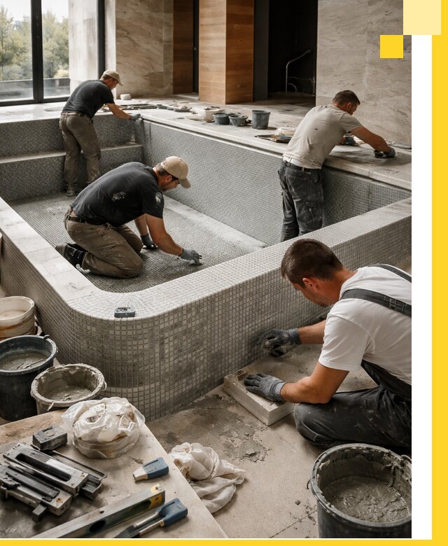 Строительство и установка СПА бассейнов под ключ в Когалыме