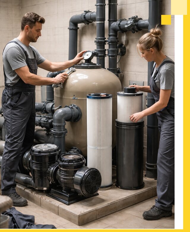 Фильтры и системы фильтрации для бассейнов в Когалыме