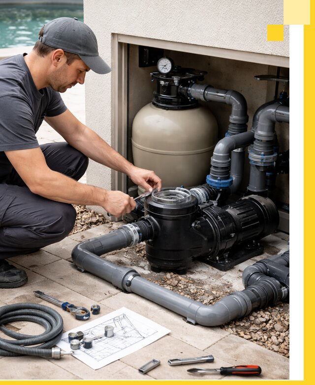 Поставка, монтаж и сервис насосов для бассейнов в Когалыме