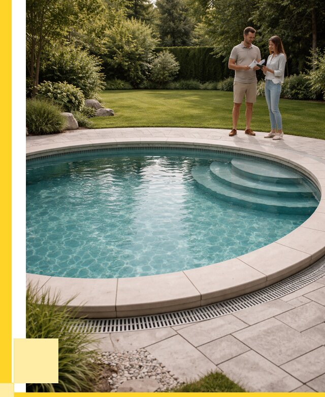 Круглые каркасные бассейны купить в Когалыме от 258450 р. | ЭриданКгл