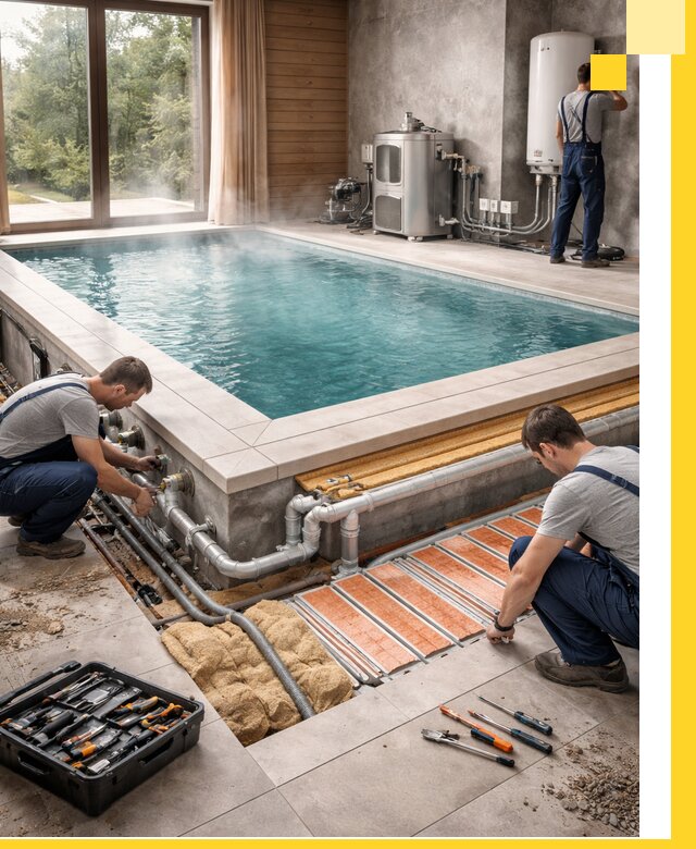 Проектирование и строительство тёплых бассейнов в Когалыме