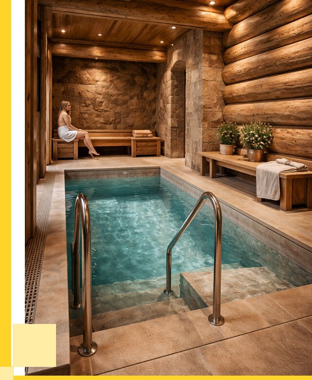 Аренда бани с бассейном в Когалыме от 1550700 р. | ЭриданКгл