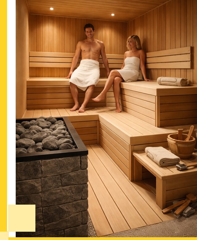 Отделка саун под ключ в Когалыме от 4652 р. | ЭриданКгл