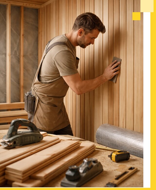 Профессиональная отделка саун и парных под ключ в Когалыме