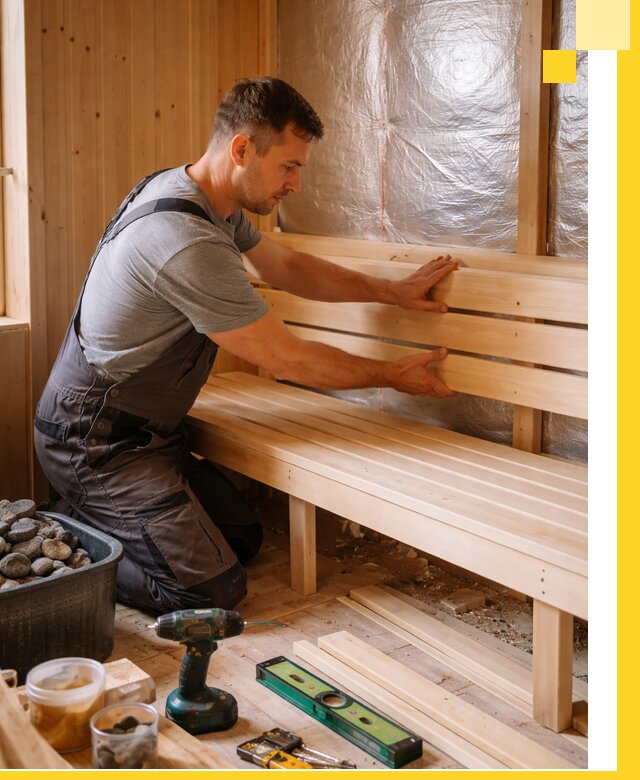 Проектирование, изготовление и монтаж финских саун в Когалыме