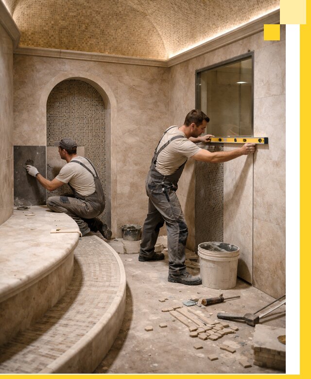 Проектирование и строительство саун с хамамом под ключ в Когалыме