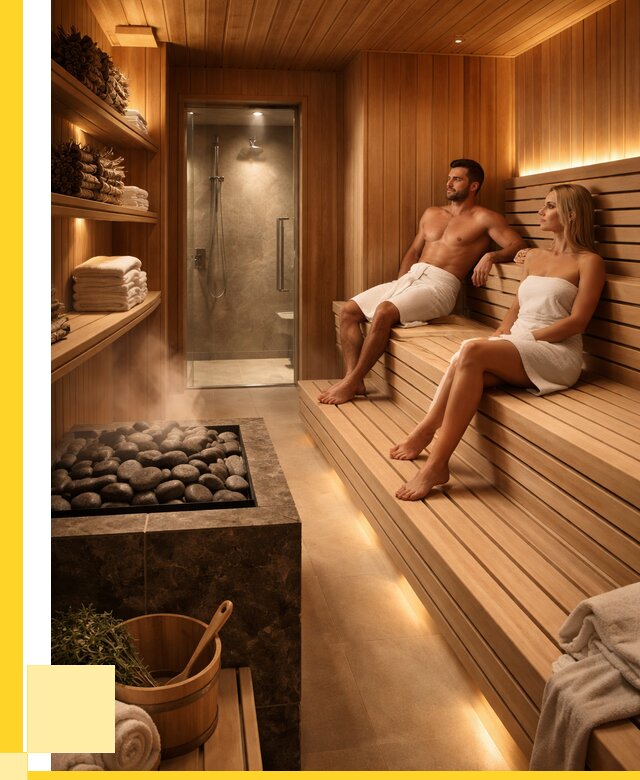 Интерьеры саун под ключ в Когалыме от 186084 р. | ЭриданКгл