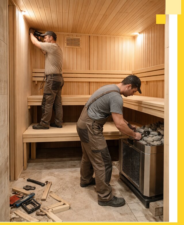 Купить сауну под ключ в Когалыме с монтажом и гарантией