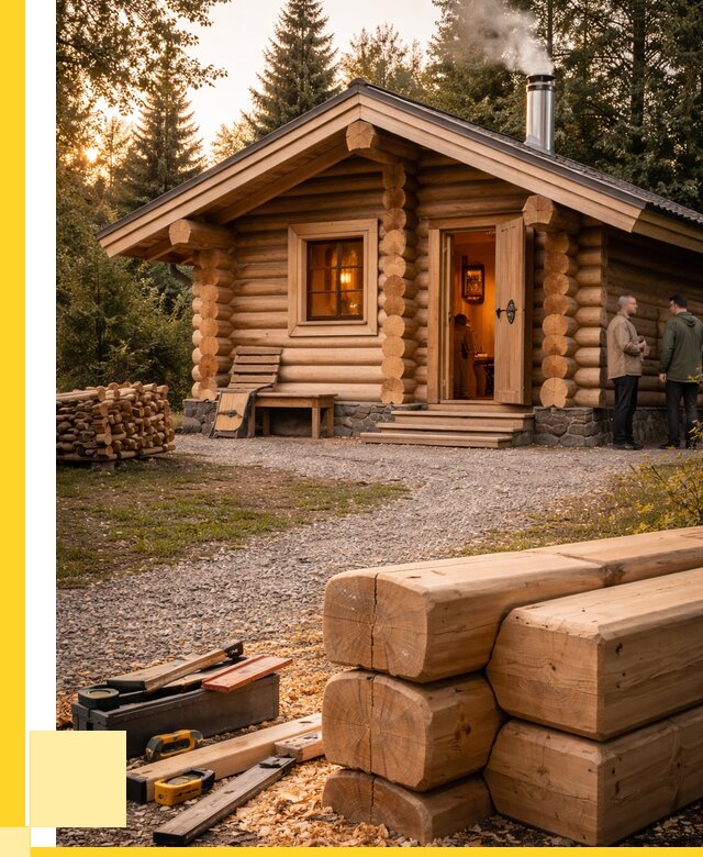 Строительство бань и комплексов в Когалыме от 465210 р.| ЭриданКгл