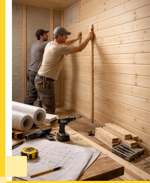 Обшивка бани вагонкой в Когалыме от 1241 р., ЭриданКгл